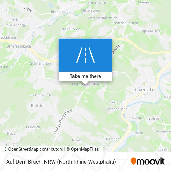 Карта Auf Dem Bruch