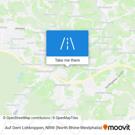 Auf Dem Lohknippen map