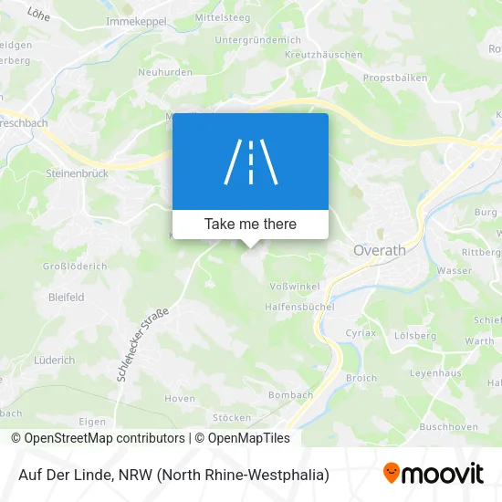 Карта Auf Der Linde