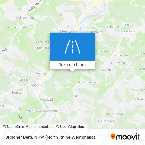 Карта Broicher Berg