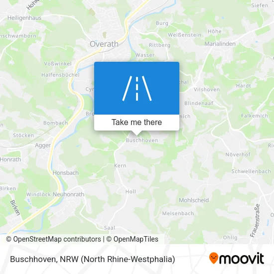 Карта Buschhoven