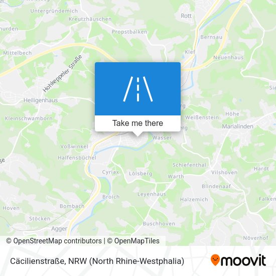 Cäcilienstraße map