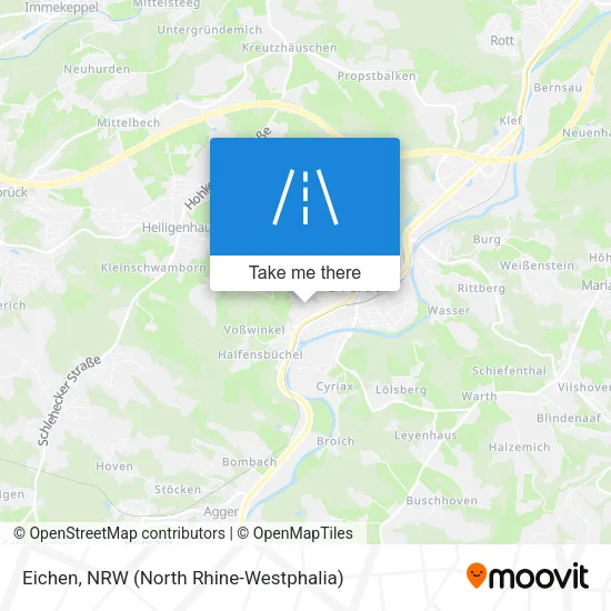 Карта Eichen