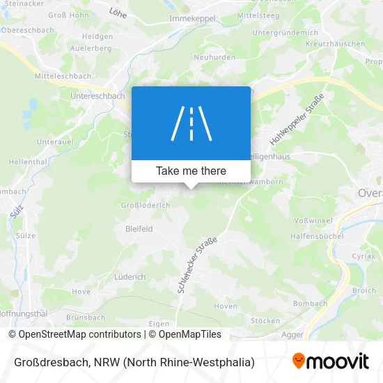 Карта Großdresbach
