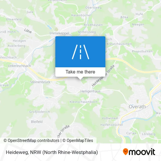 Карта Heideweg