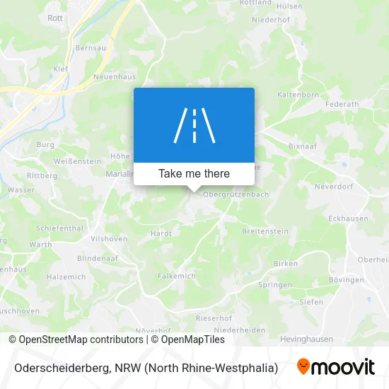 Карта Oderscheiderberg