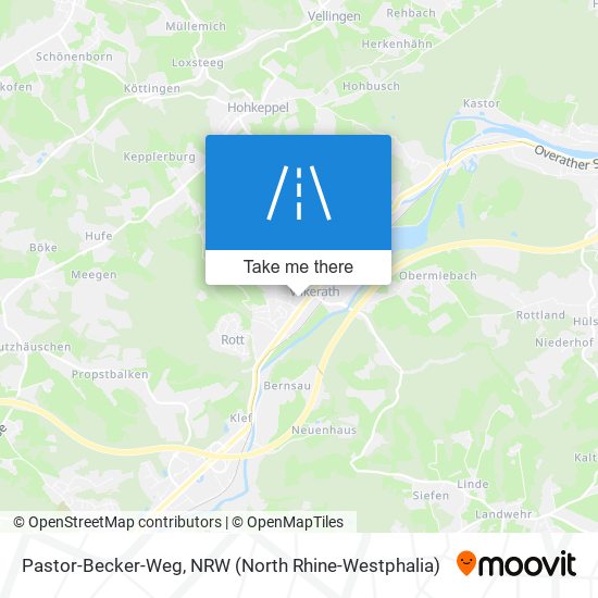 Карта Pastor-Becker-Weg