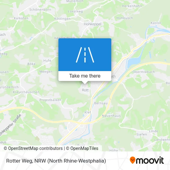 Карта Rotter Weg