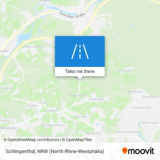 Карта Schlingenthal