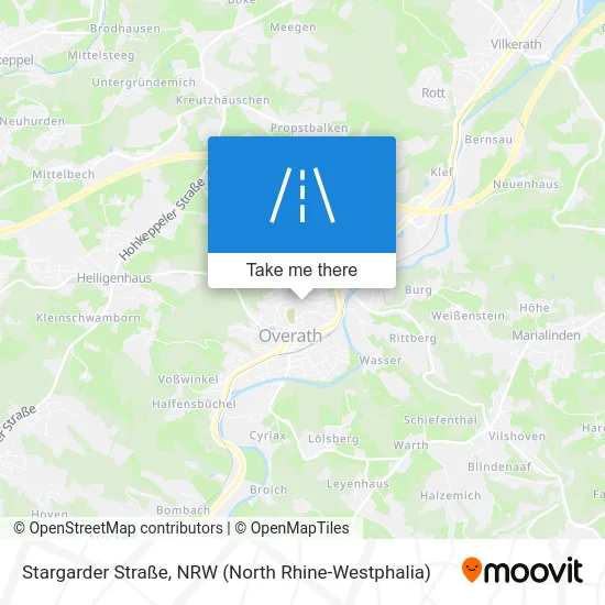 Карта Stargarder Straße