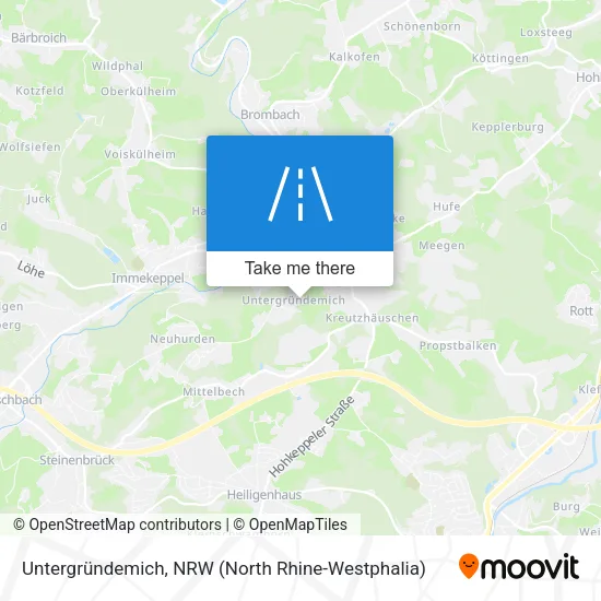 Карта Untergründemich