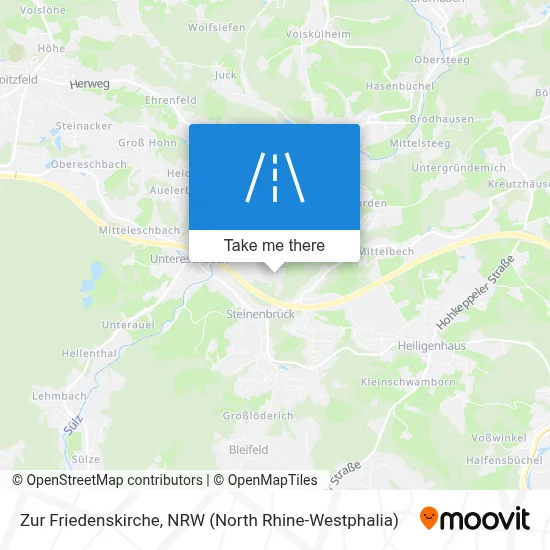 Zur Friedenskirche map