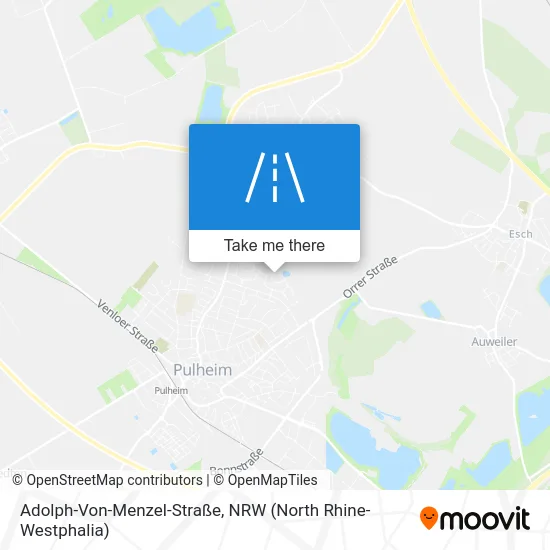 Карта Adolph-Von-Menzel-Straße