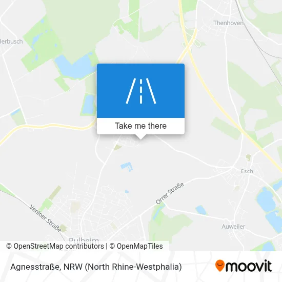 Agnesstraße map