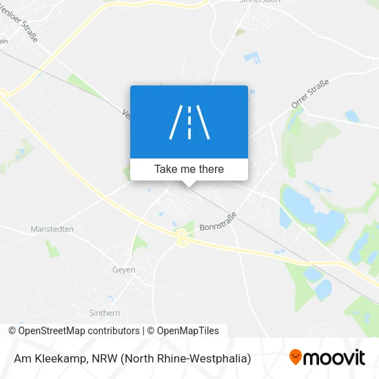 Am Kleekamp map