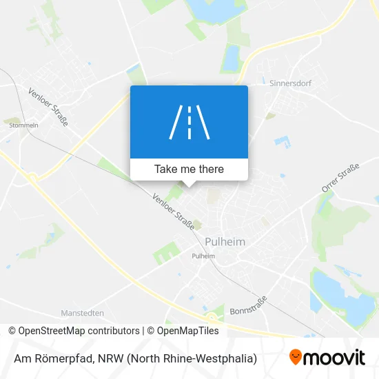 Карта Am Römerpfad