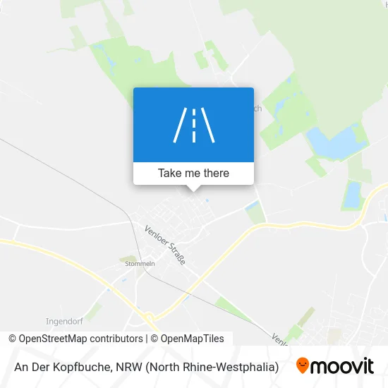 An Der Kopfbuche map