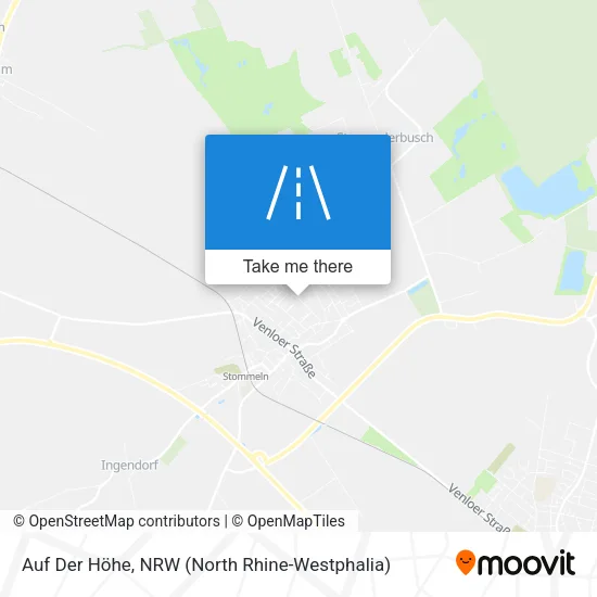 Карта Auf Der Höhe