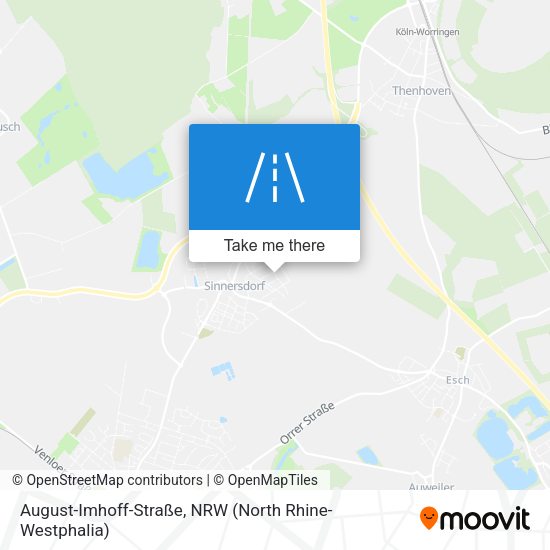 August-Imhoff-Straße map