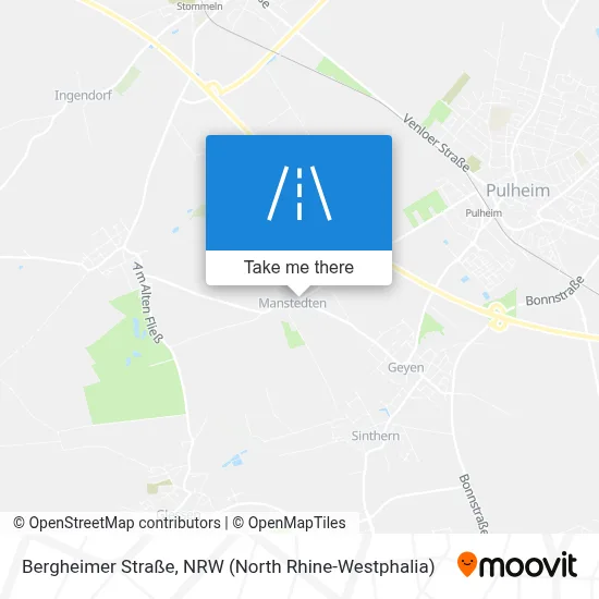 Bergheimer Straße map