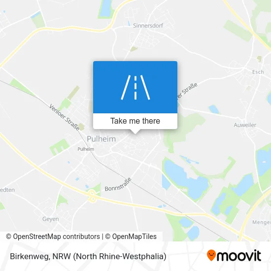 Birkenweg map