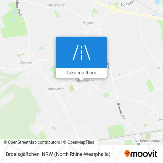 Broelsgäßchen map