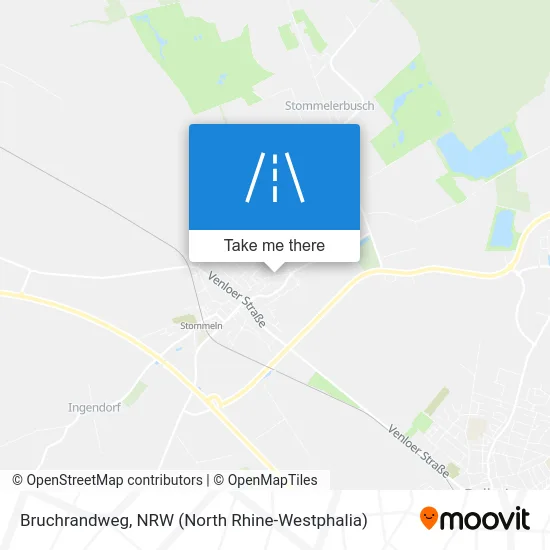 Карта Bruchrandweg