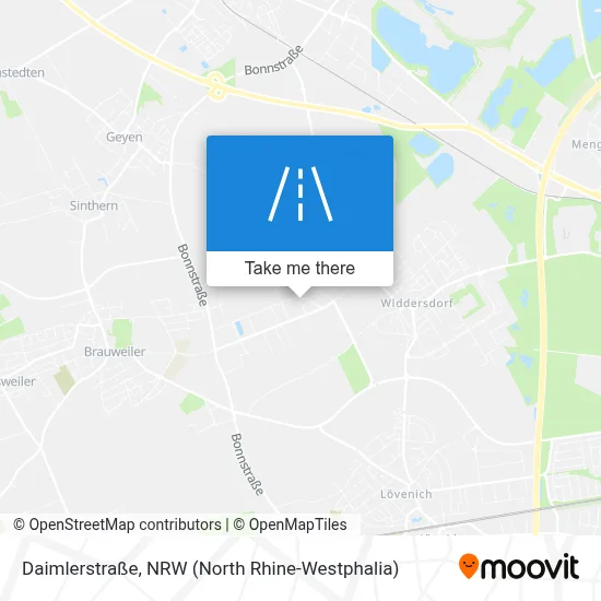 Daimlerstraße map