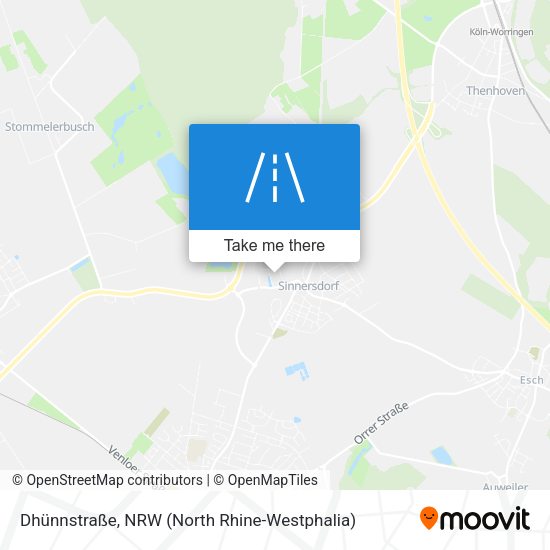 Dhünnstraße map