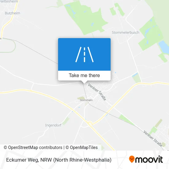 Карта Eckumer Weg
