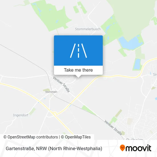 Карта Gartenstraße