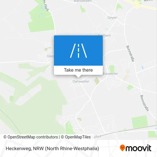 Карта Heckenweg