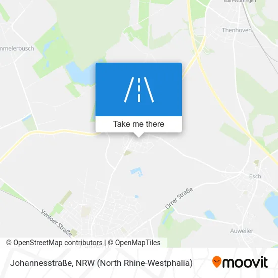 Карта Johannesstraße