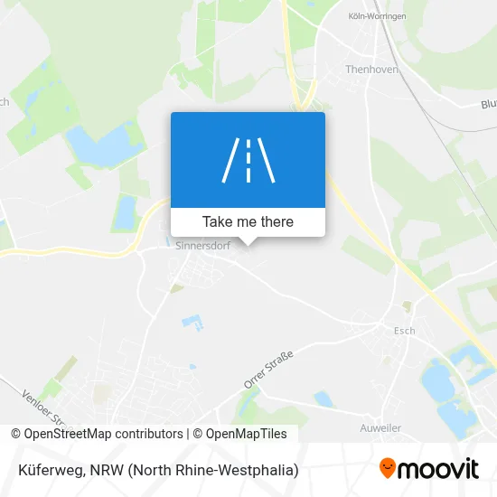 Küferweg map