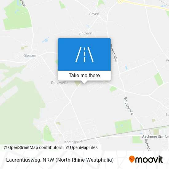Laurentiusweg map