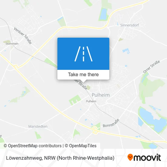 Карта Löwenzahnweg