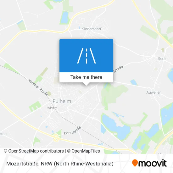Карта Mozartstraße