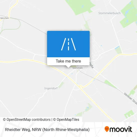 Карта Rheidter Weg