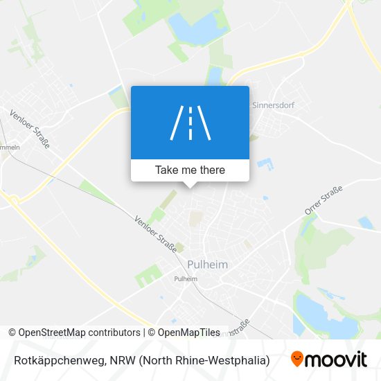 Rotkäppchenweg map