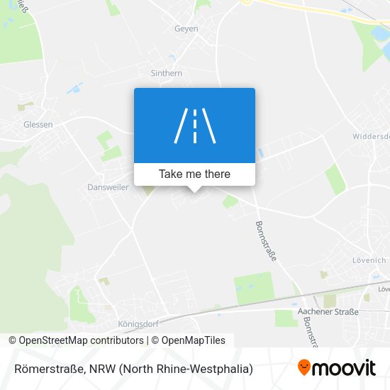 Römerstraße map