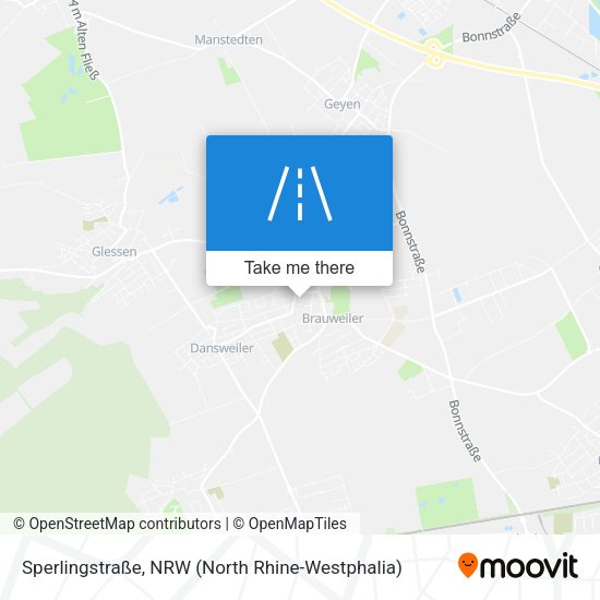 Sperlingstraße map