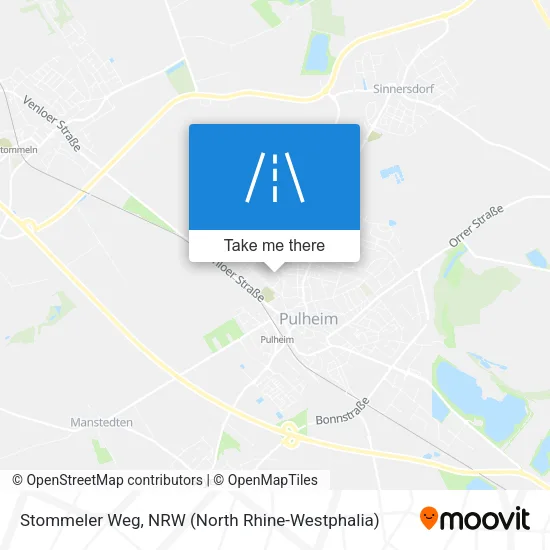 Карта Stommeler Weg