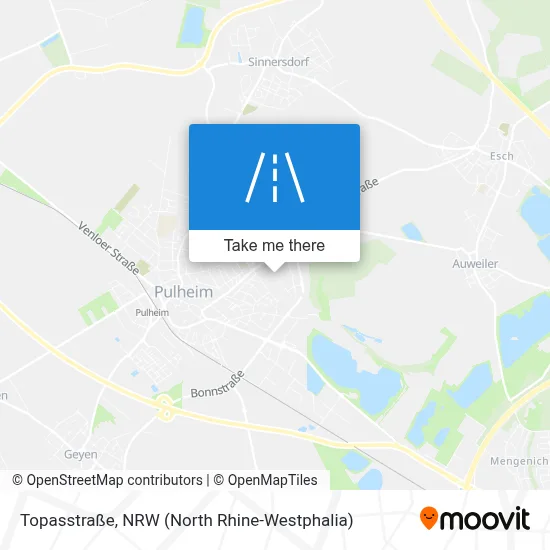 Topasstraße map