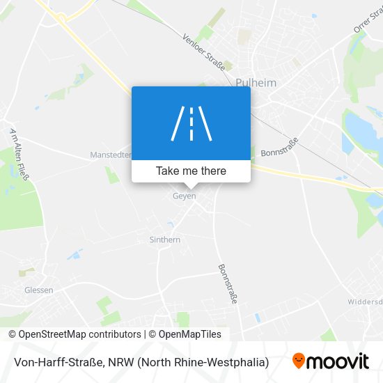 Von-Harff-Straße map