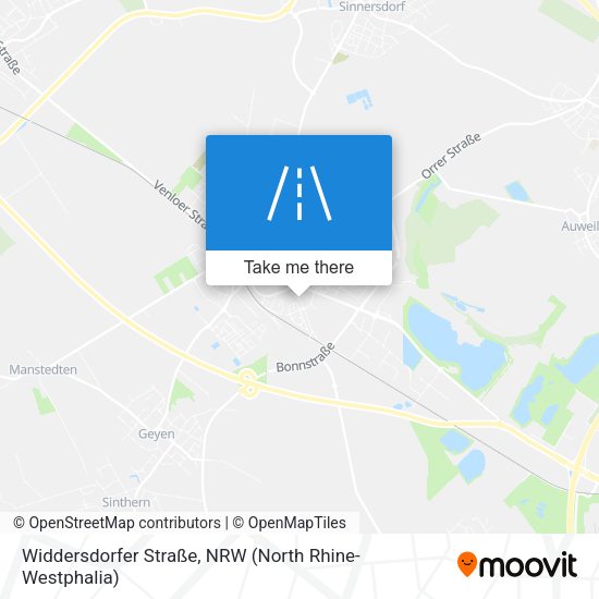 Widdersdorfer Straße map