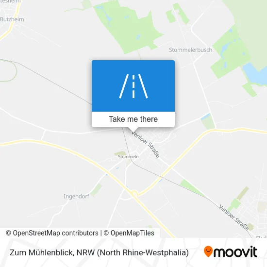 Карта Zum Mühlenblick