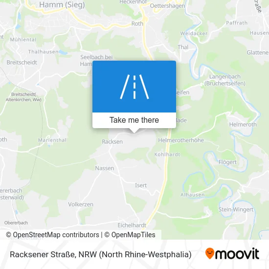 Racksener Straße map