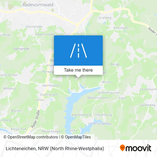 Карта Lichteneichen