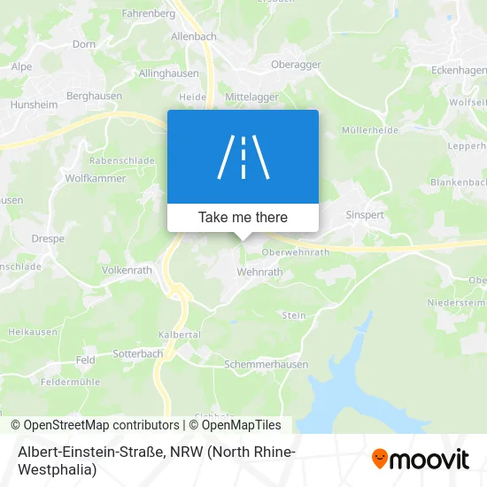 Albert-Einstein-Straße map