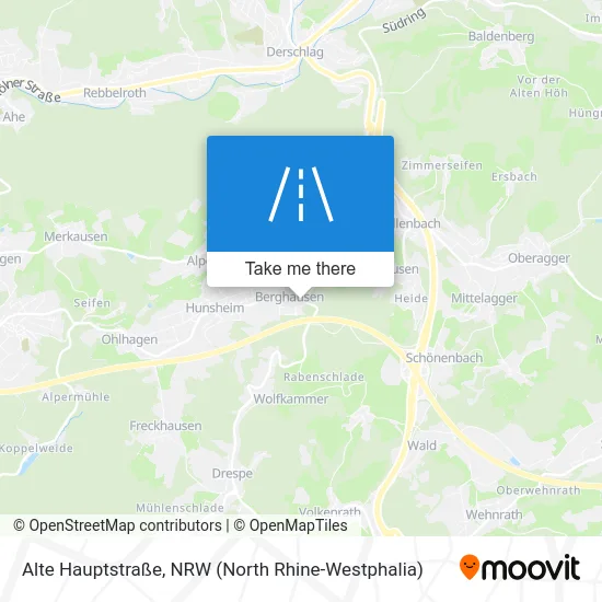 Карта Alte Hauptstraße